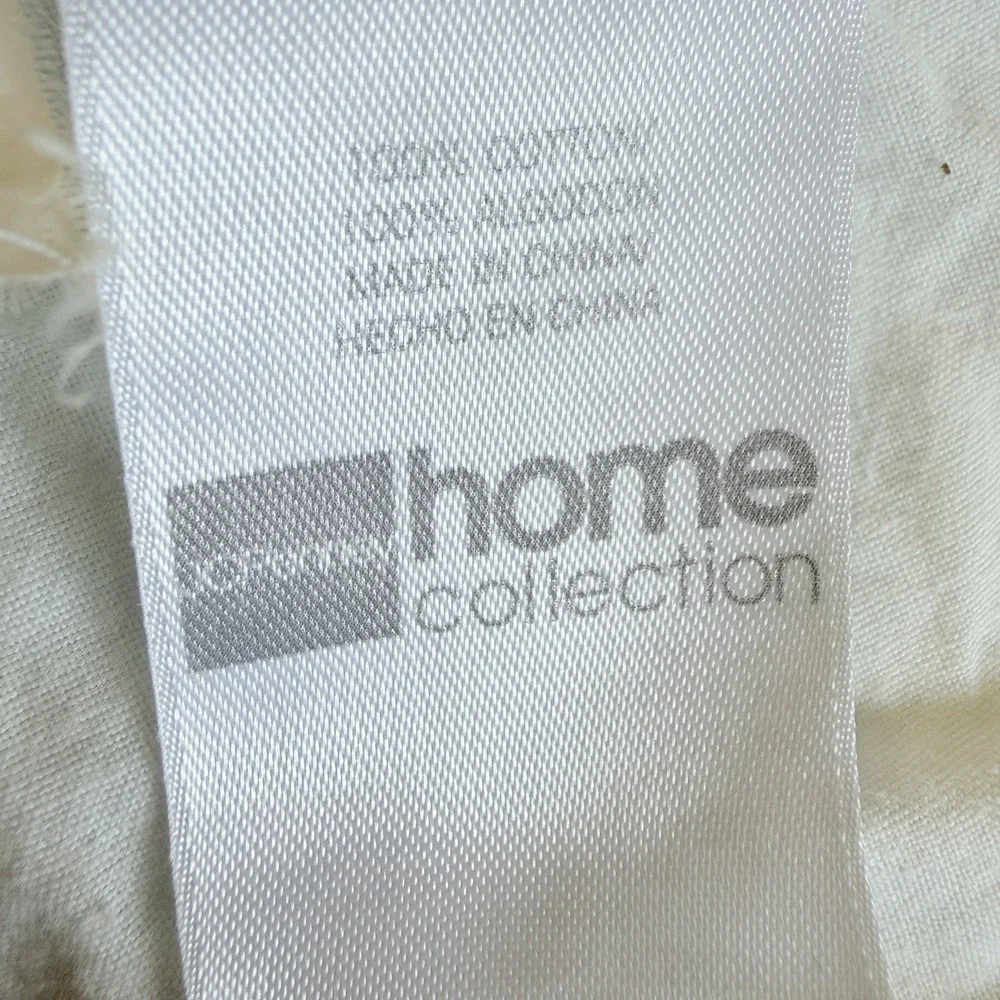 JCPenney Home Curtain Panels Light Blue Gingham Cross Stitch 33x80 Set Of 6